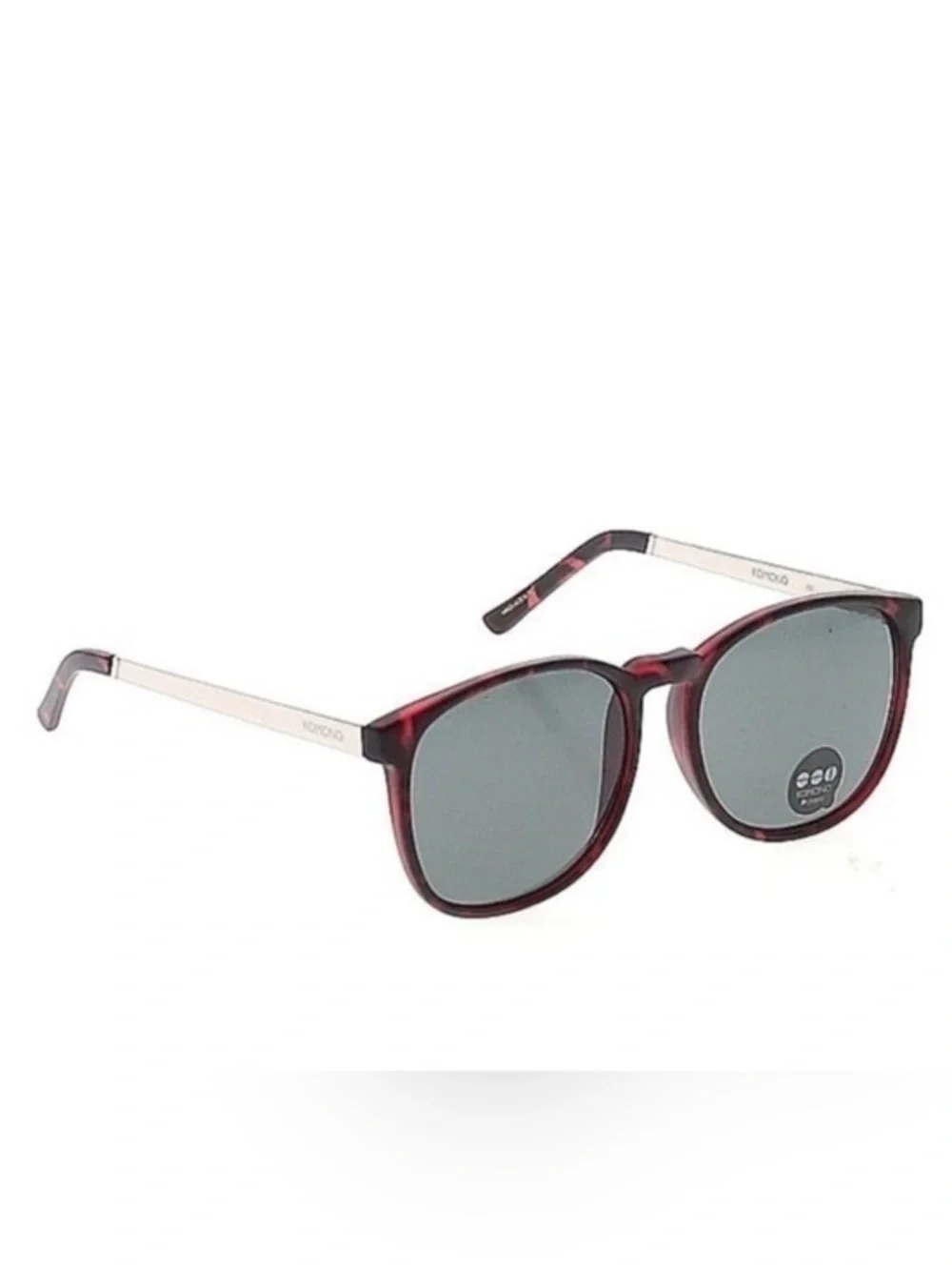 KOMONO sunglasses NEW Square Tortoise Silver Urkel